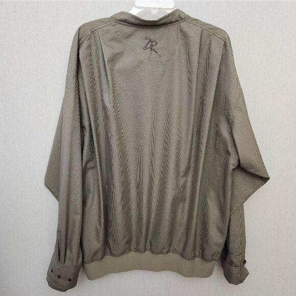 Zero Restriction Golf‎ Outerwear Tan men's windstopper pullover golf core LG - Picture 8 of 12